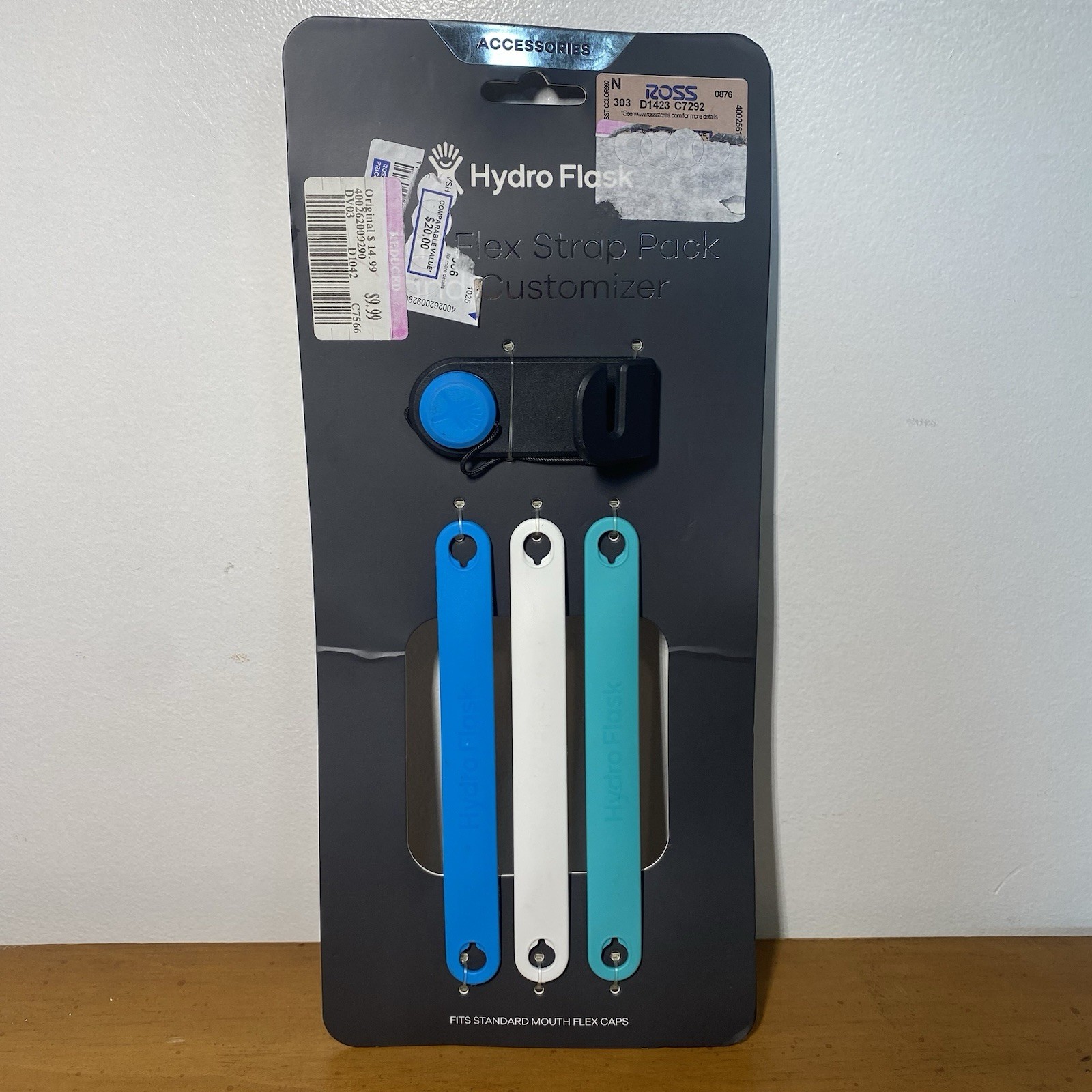 Hydro Flask Small Flex Strap Pack Customizer 3 Reversible Straps Blue