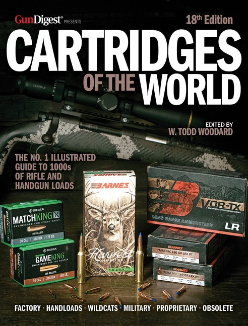 CARTRIDGES OF THE WORLD  18th Ed- A Complete & Illustrated Reference~720 pgs~NEW