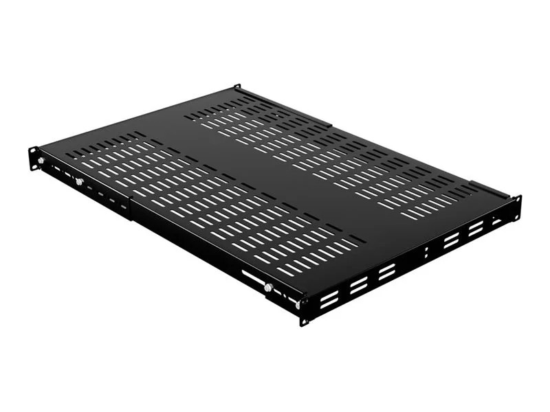 IOGEAR Adjustable Depth Heavy Duty Fixed Rack Shelf