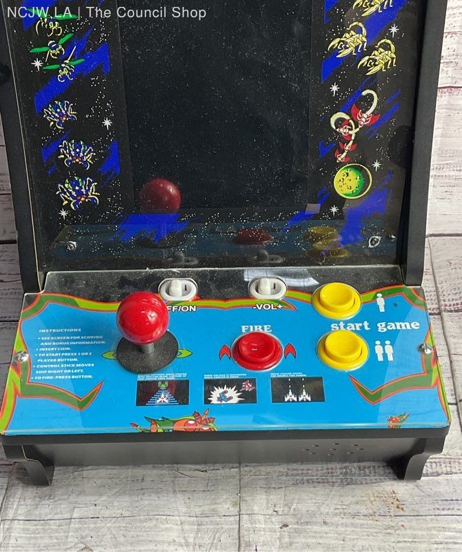 Arcade1up Galaga Counter-Cade Tabletop Game