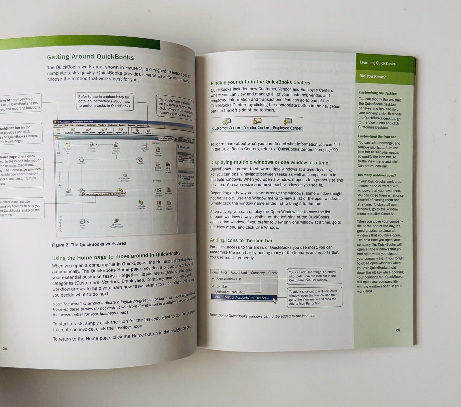 QuickBooks Startup and Quick Reference Guide 2006, Intuit Manual
