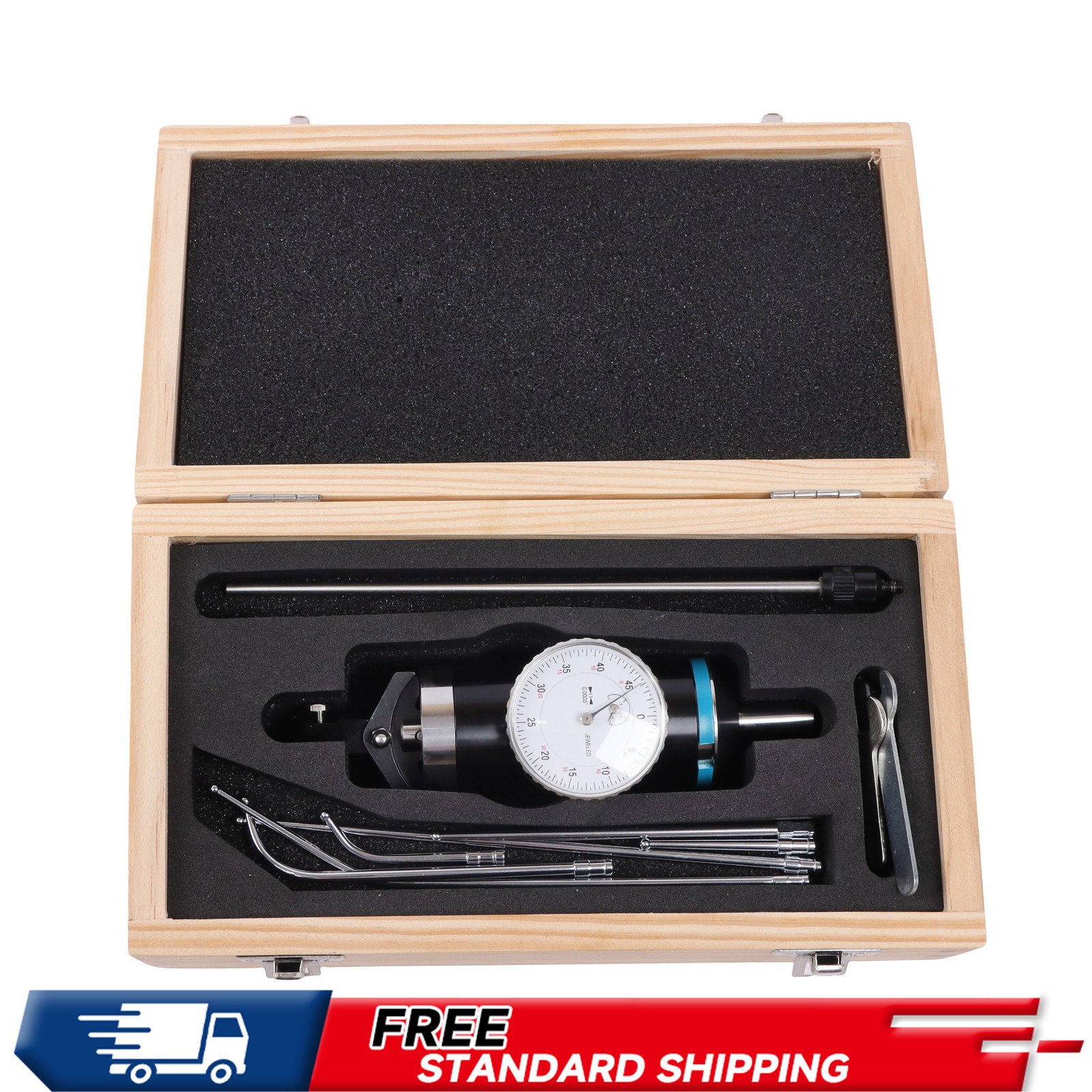 0.0005" Coaxial Alignment Indicator Set for Machine Tool Setup