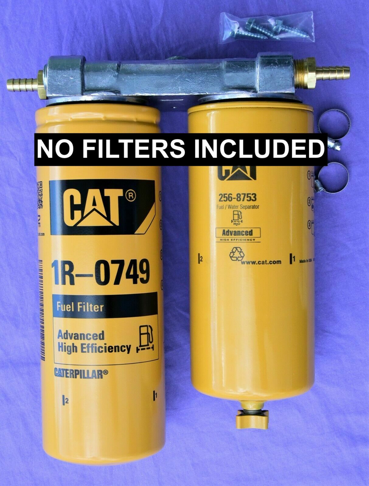 RAM/FORD Diesel Fuel Mount For 256-8753 Water Separator & 1R-0749 1u No Filters