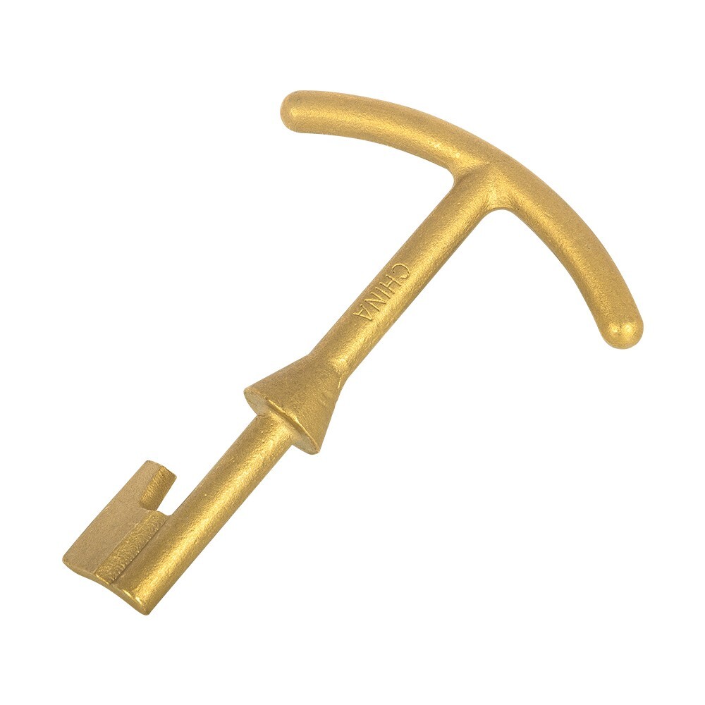 EFIELD Water Meter Box Lid Key  5.5” Length, Brass Made