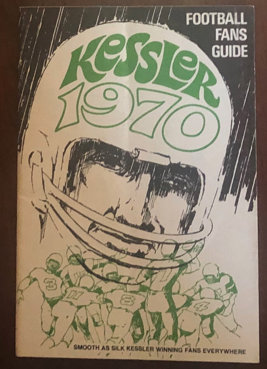 1970 Kessler Football Fans Guide