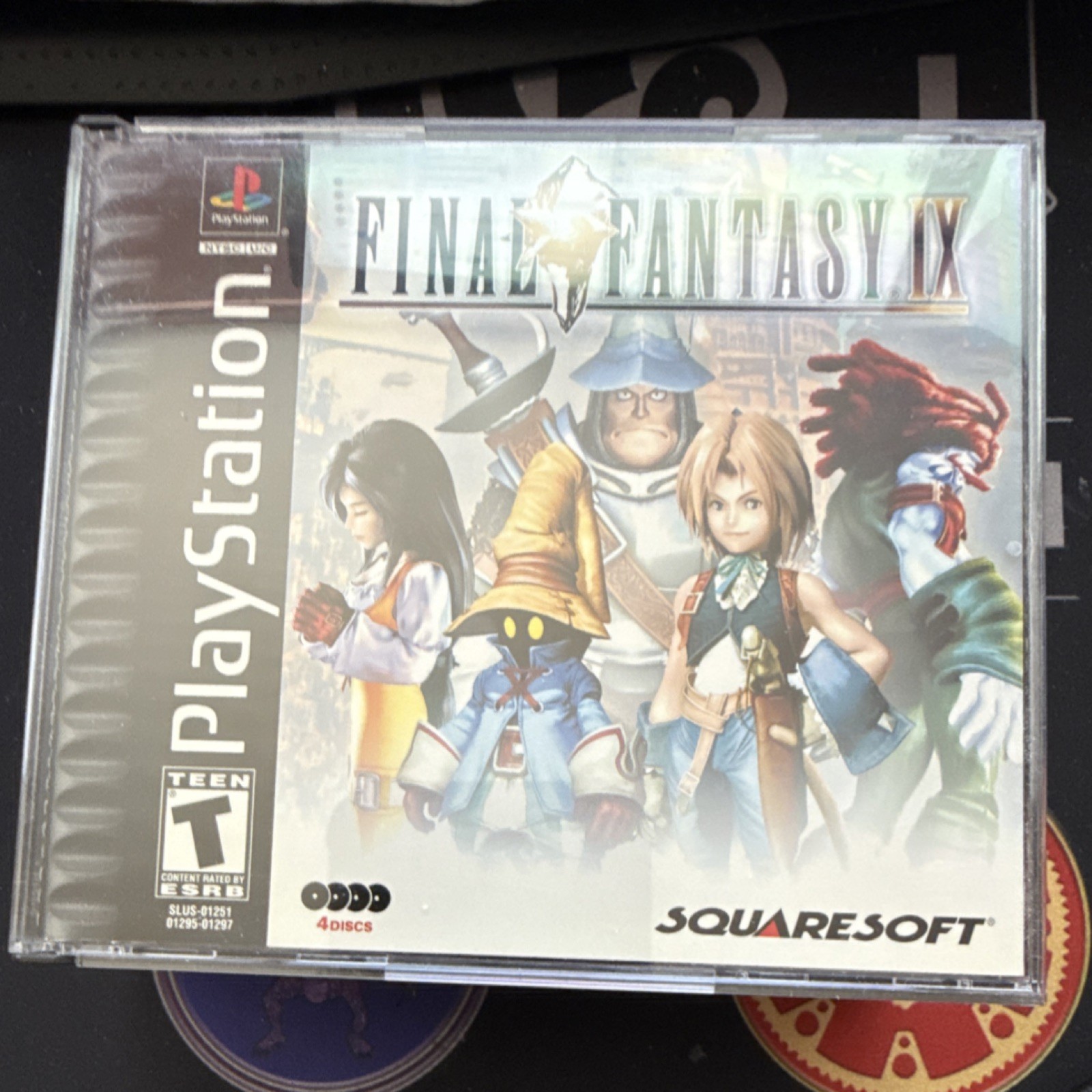 Squaresoft Final Fantasy IX PlayStation ONE 1 Original Game Case CD Jewel Case