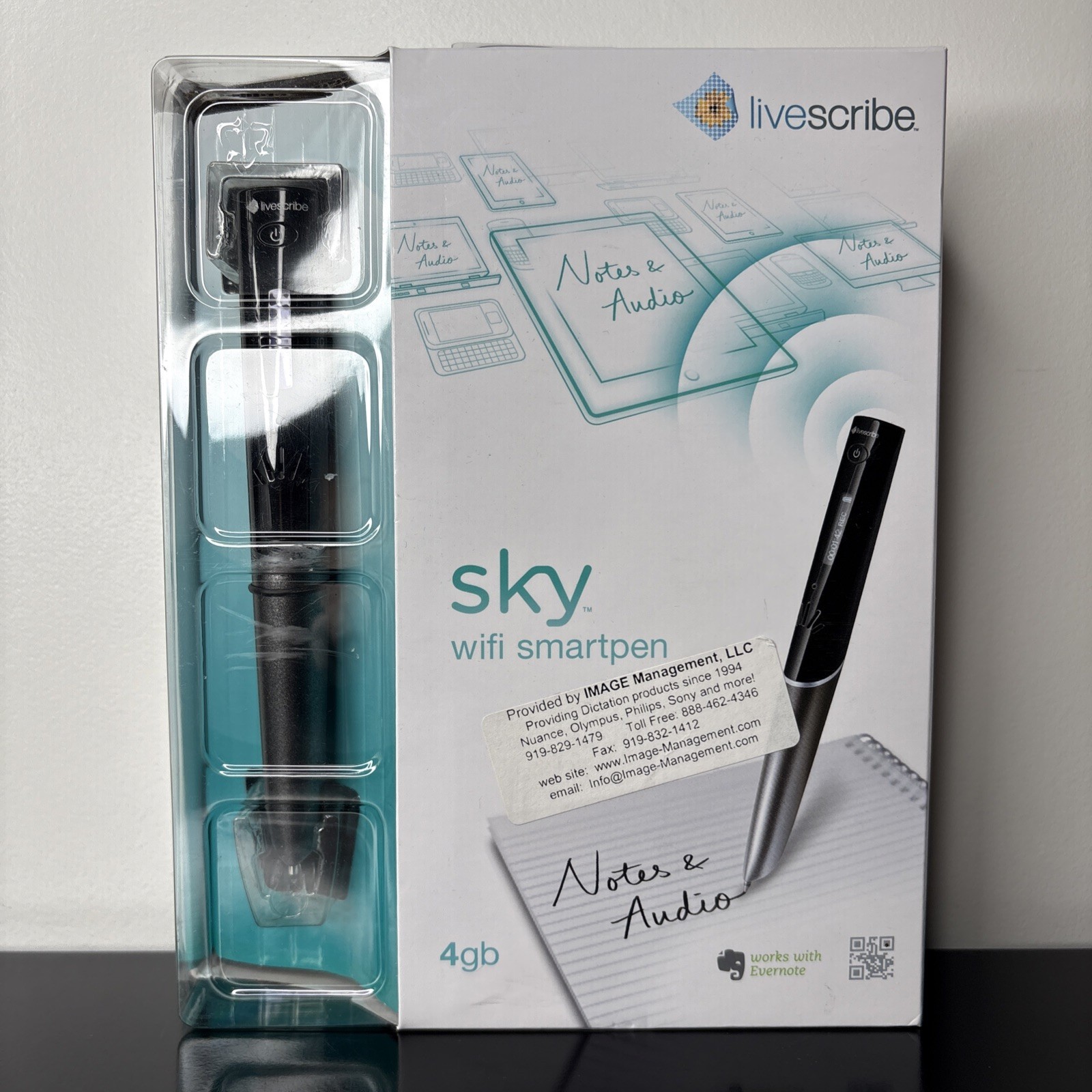 Livescribe 4GB Sky Wi-Fi Smartpen - Brand New | Factory Sealed