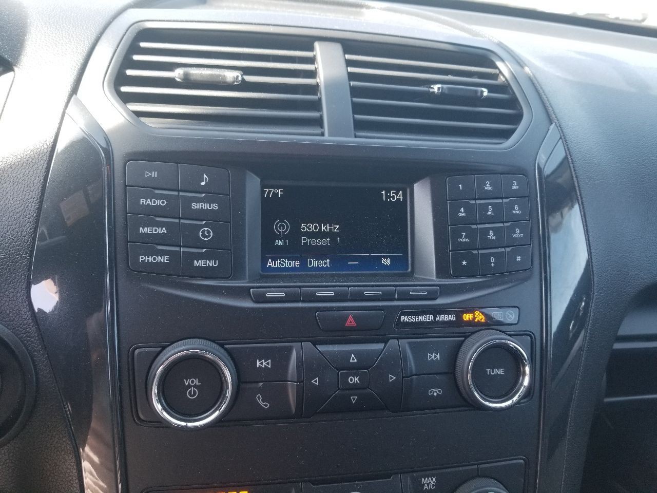 18 FORD EXPLORER BASE AIR SHUTTER 3.5L