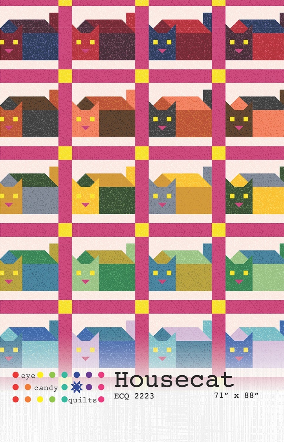 HOUSECAT BY EYE CANDY QUILTS - PATTERN