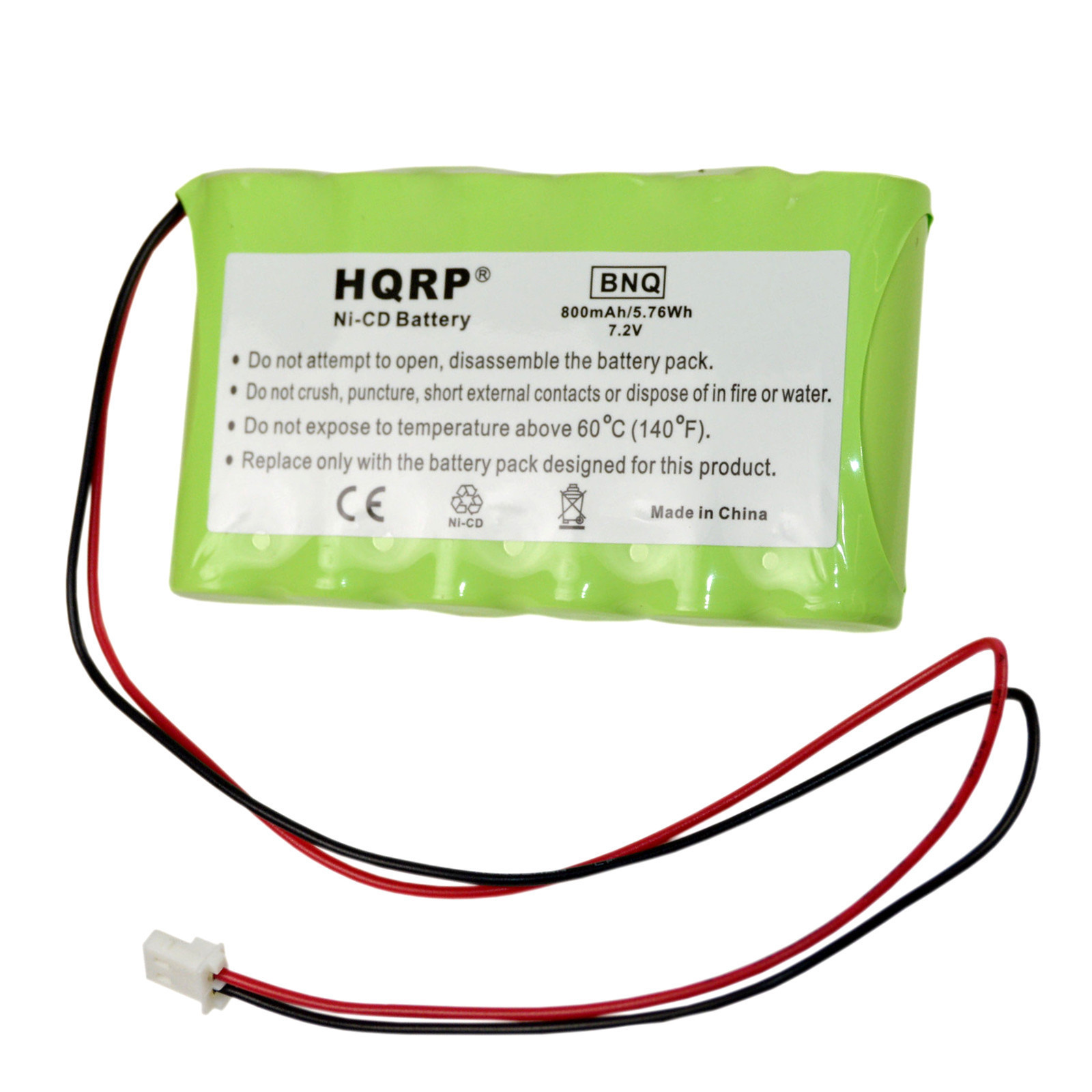 HQRP Battery for First Alert ReadyGuard-R ReadyGuard-RISIA System LYNXRCHKIT-HC