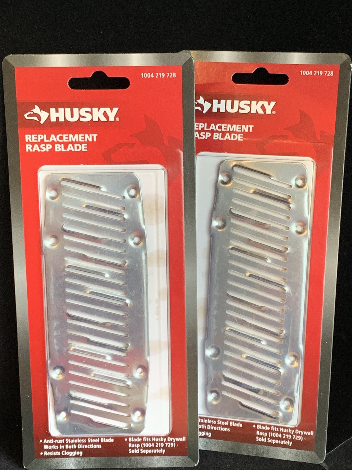 2 Pack Husky Replacement Rasp Blade