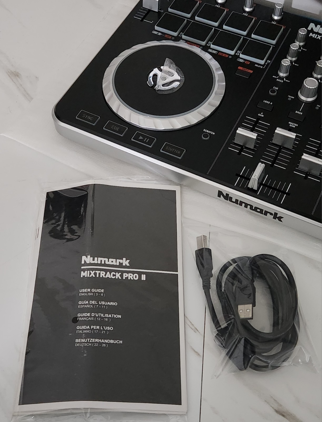 Numark Mixtrack Pro II DJ software Lagacy controller + Box Excellent Condition