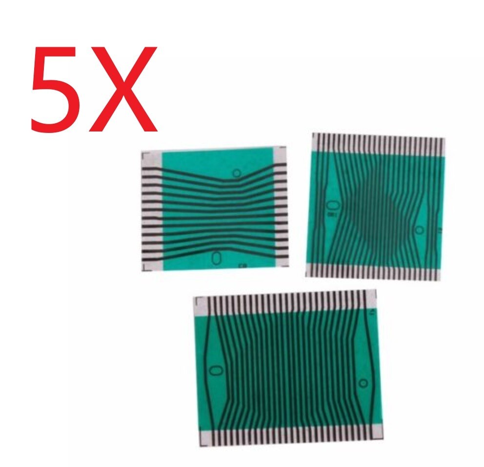 5 SET CLUSTER PIXEL REPAIR RIBBON CABLES For W210 W202 W208 Mercedes Benz