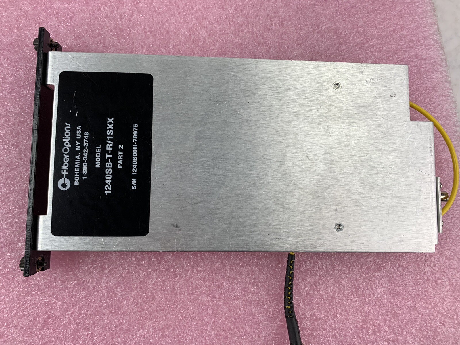 Fiber Options 1240SB-T-R/1SXX Part 2 Untested
