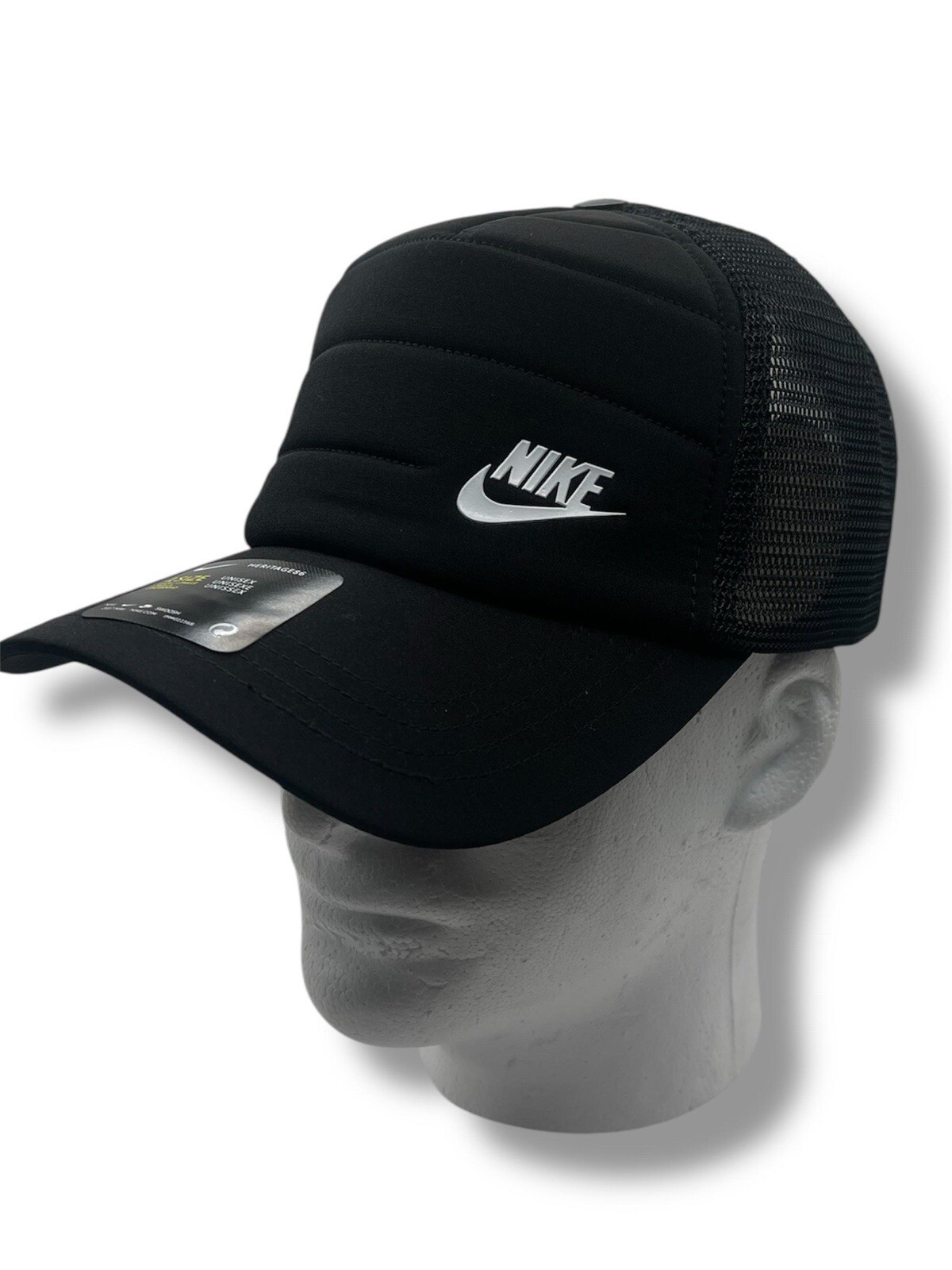Nike Heritage 86 - Trucker Hat Adjustable Strap Black New with Tags
