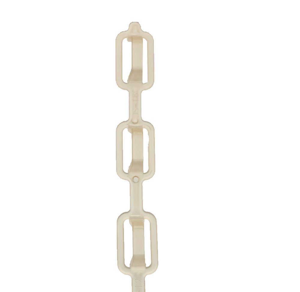 10 Pc 16" Clear Plastic Mutli Hanger Connector Clothes Storage Saver