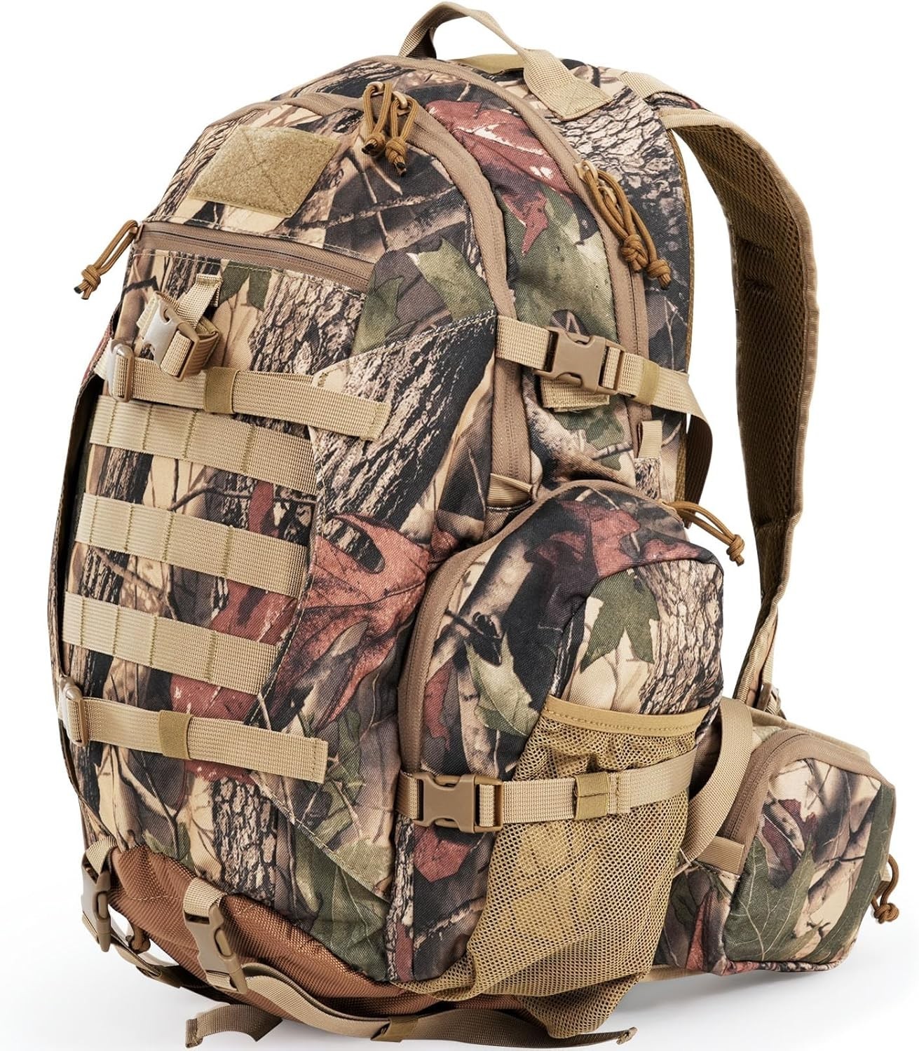 Hunting Backpack, 900D Camo Waterproof Hunting Pack for Men, 35L Large New USA