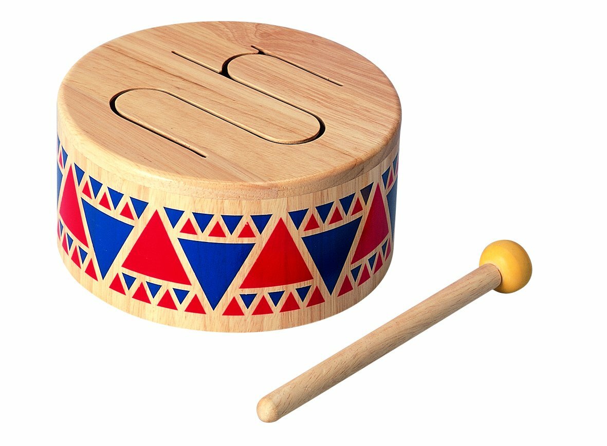 PLANTOYS Japan 6404 Solid Drums Dia:160mm w/Stcik