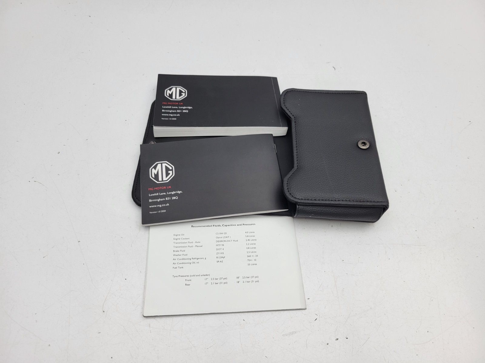 MG HS 2023 OPERATION OWNER MANUAL HANDBOOK WALLET