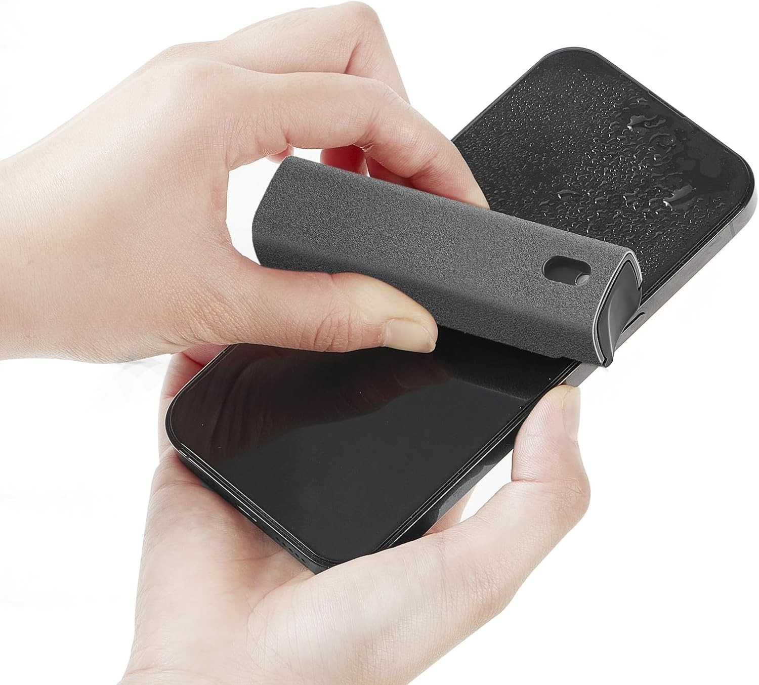 Eco-Friendly Touchscreen Cleaning Kit: Gentle Spray & Reusable Microfiber Cloth