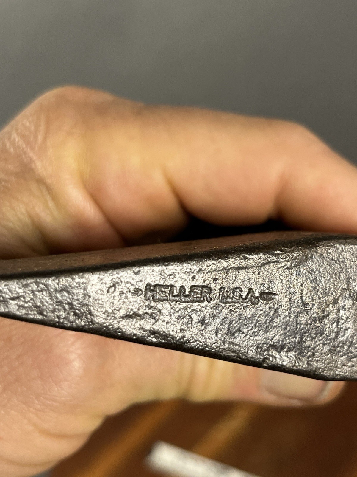 Vintage Heller Tools Scaling Hammer. Model 43b. USA