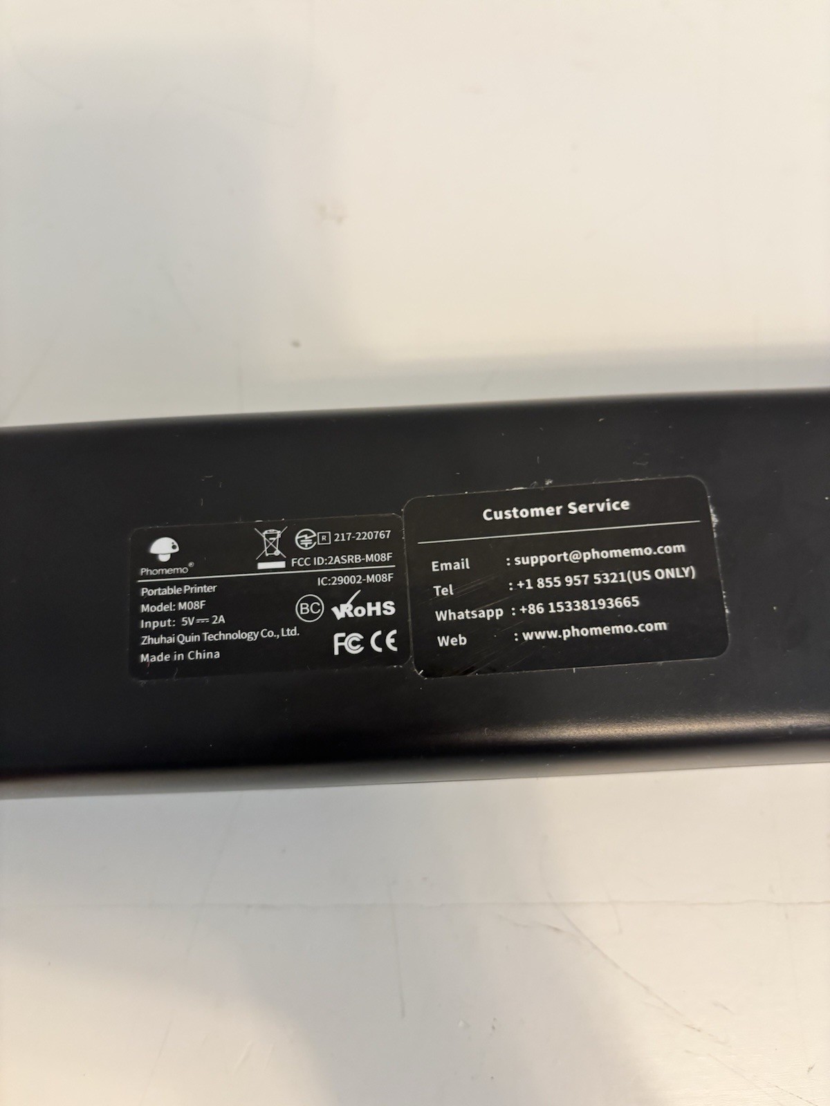 Phomemo Portable Printer M08F