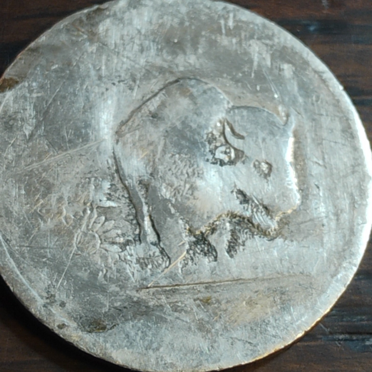 US State Quarter mint Error sanded down
