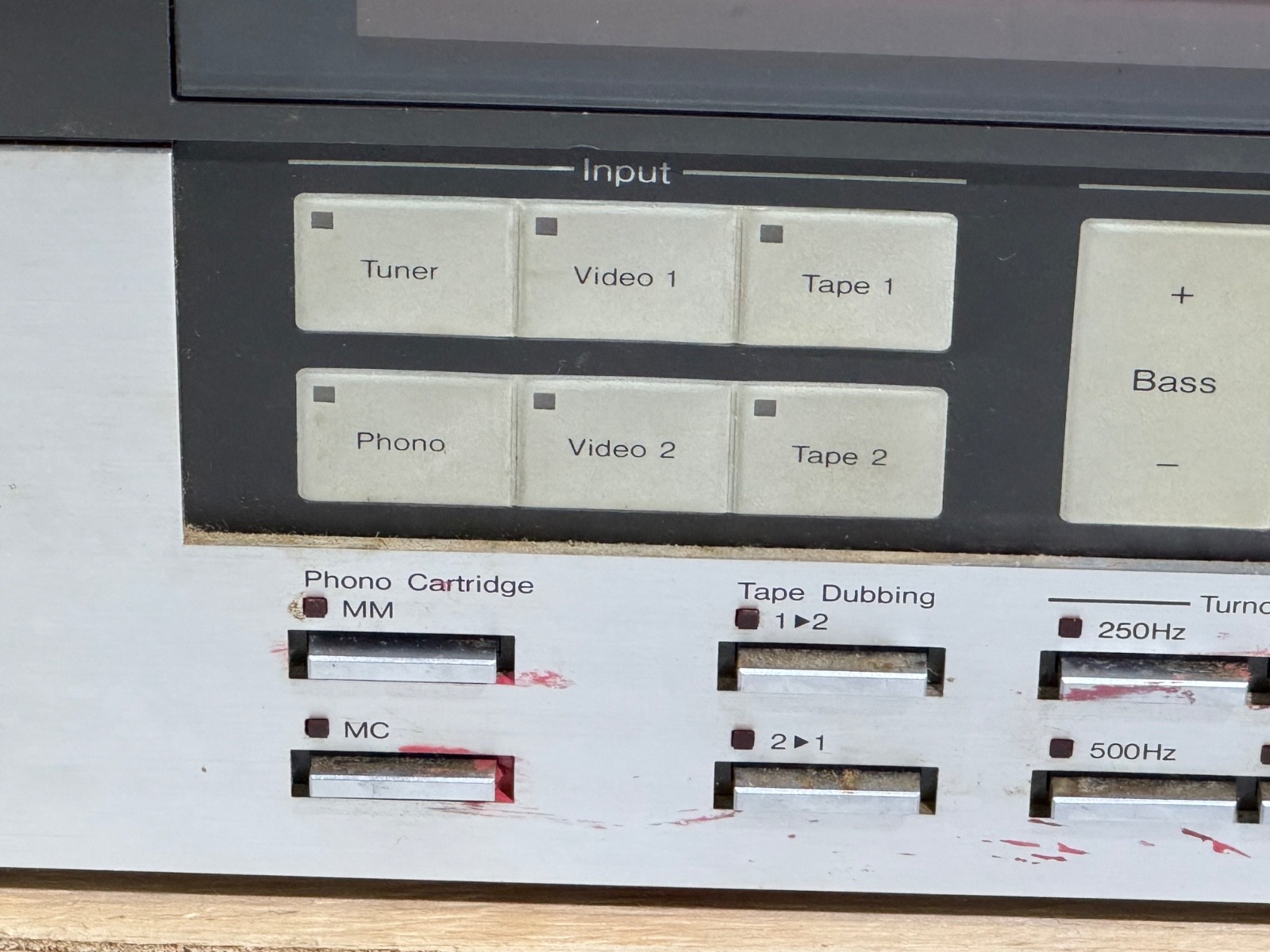 MCS Modular Component Systems AM/FM Tuner Stereo Receiver Model 3265 Sold AS-IS