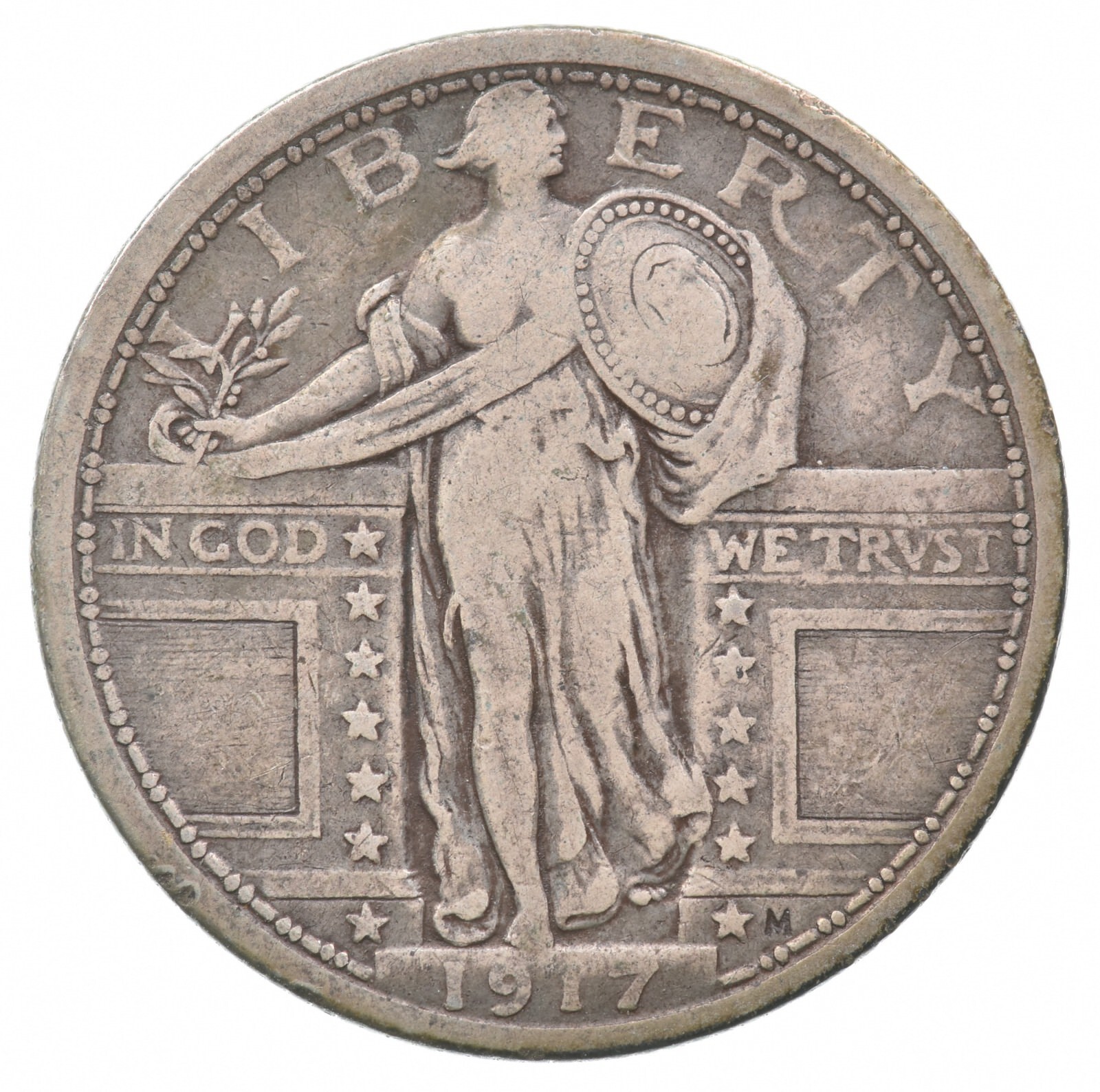 1917 Standing Liberty Quarter *7197