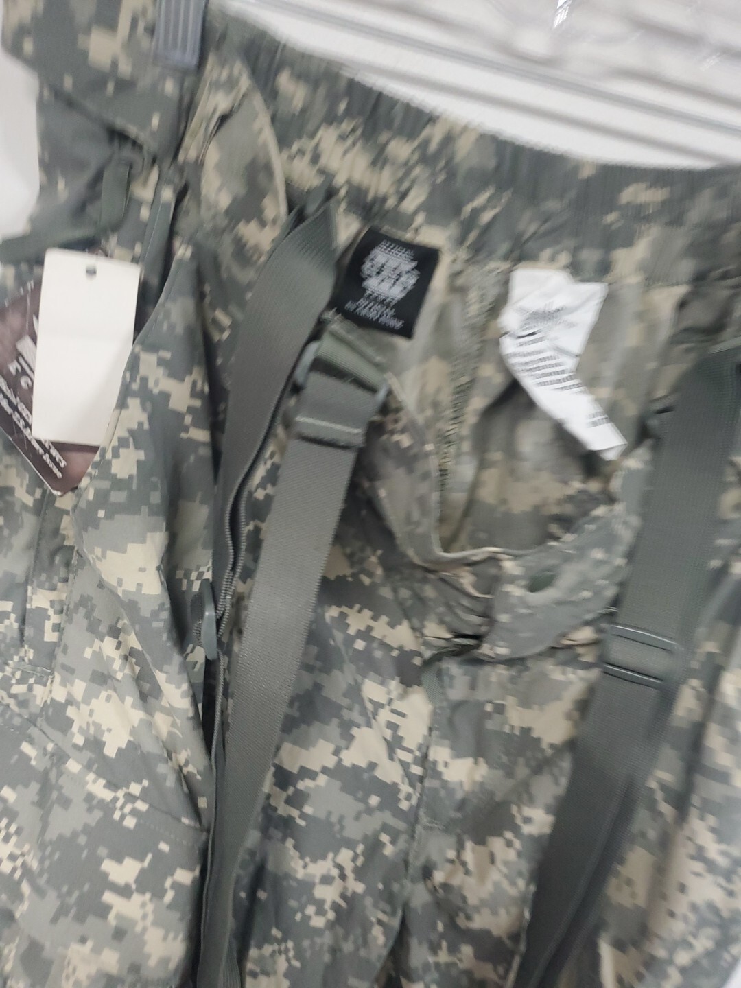 Large Regular ARMY ISSUE ACU DIGITAL SOFT SHELL pant LEVEL 5 cold weather