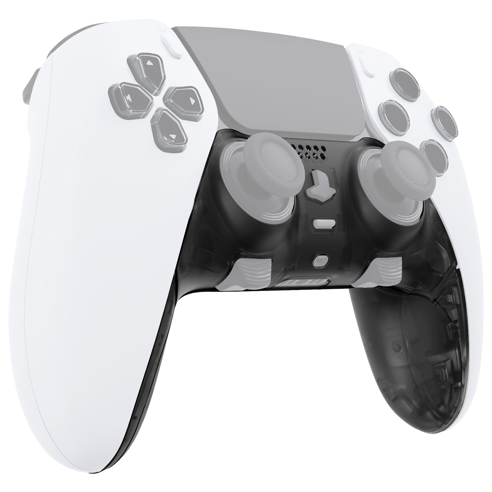 eXtremeRate Replacement Top Bottom Decorative Trim Shell for PS5 Edge Controller