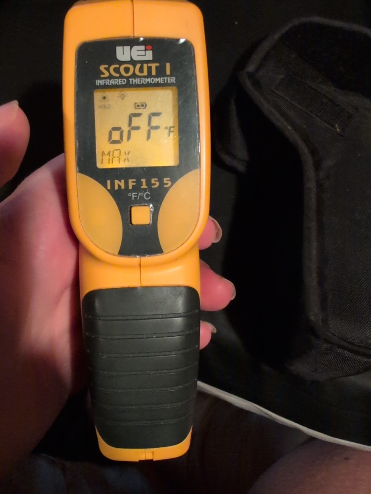 UEI Scout 1 Infrared Thermometer INF155 Used Tested Works!