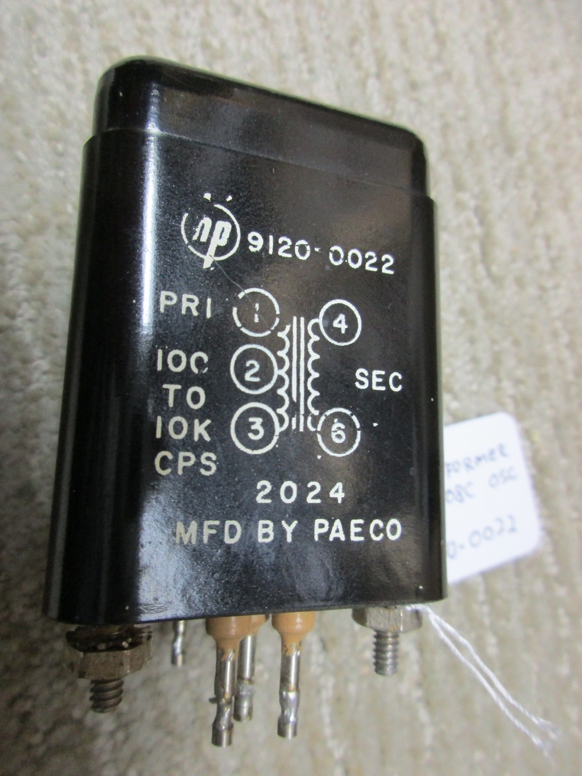 Output / Matching / Interstage Transformer HP 9120-0022