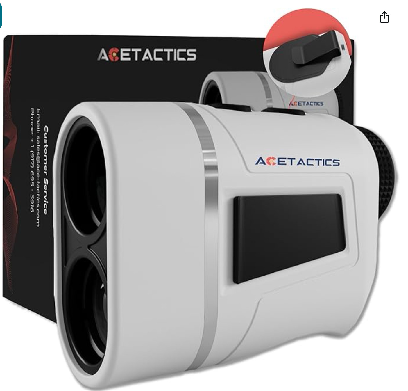 Rangefinder for Golf & Hunting- Range Finder 1200 Yard Distance Measuring- Range