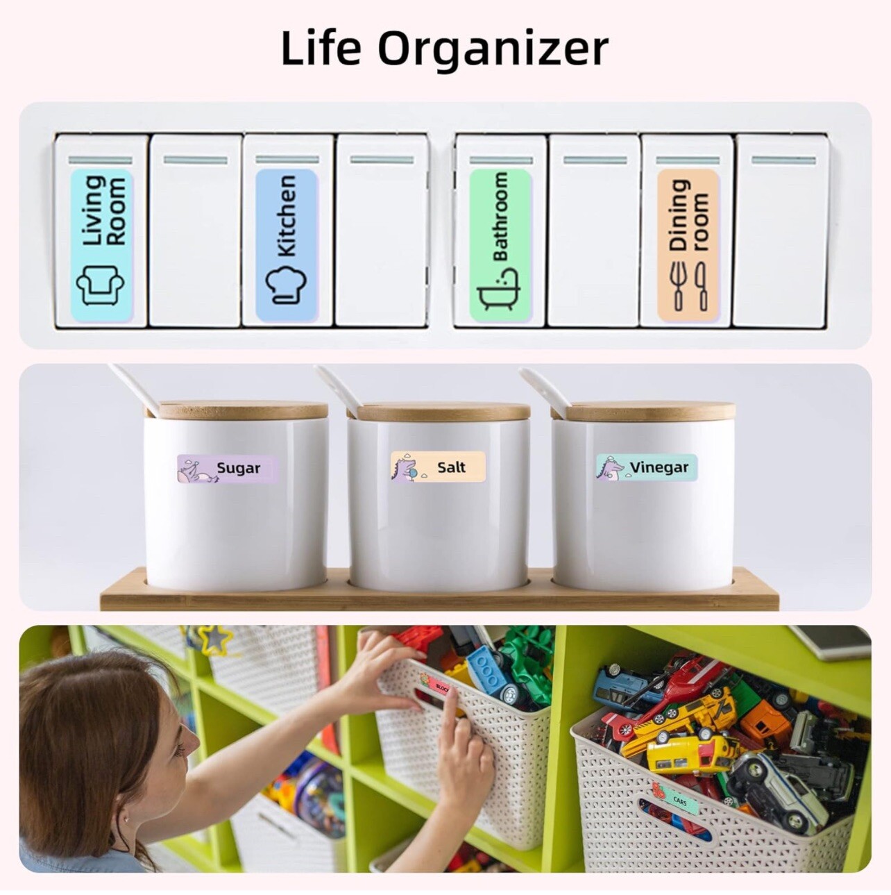 Mini Cute Label Maker ( Including 5 Tapes)