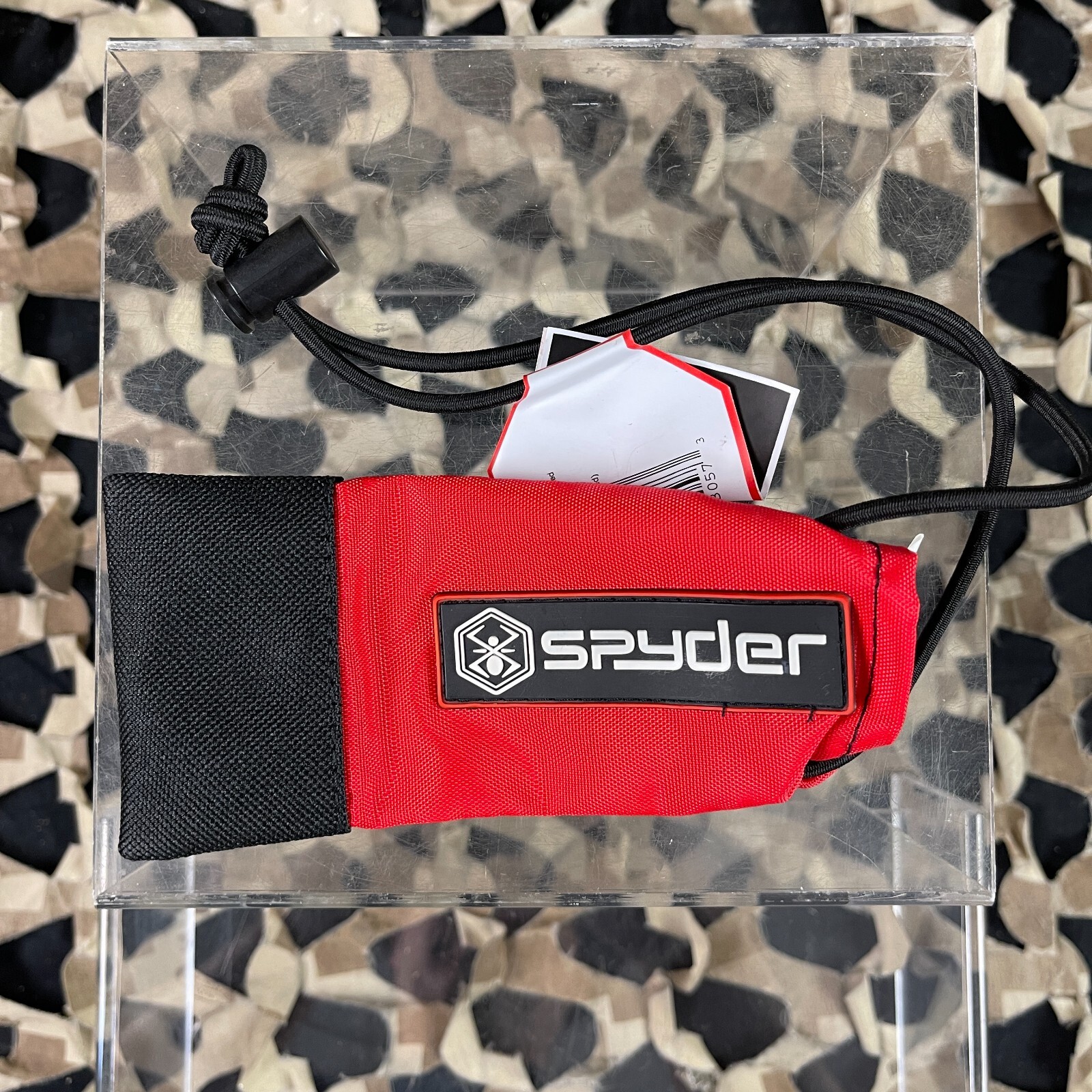 New Kingman Spyder Barrel Cover - Red/Black