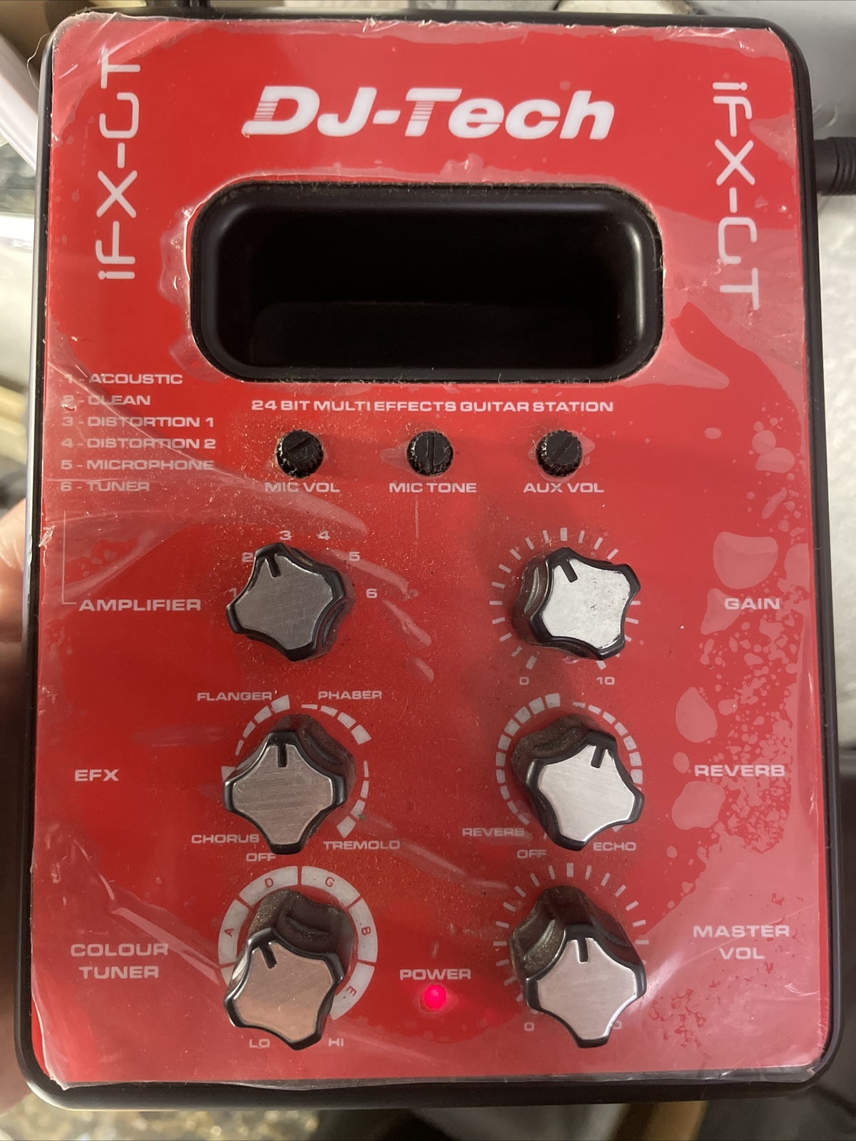 DJ-Tech iFX-GT 24 Bit Multi Effects Guitar Station