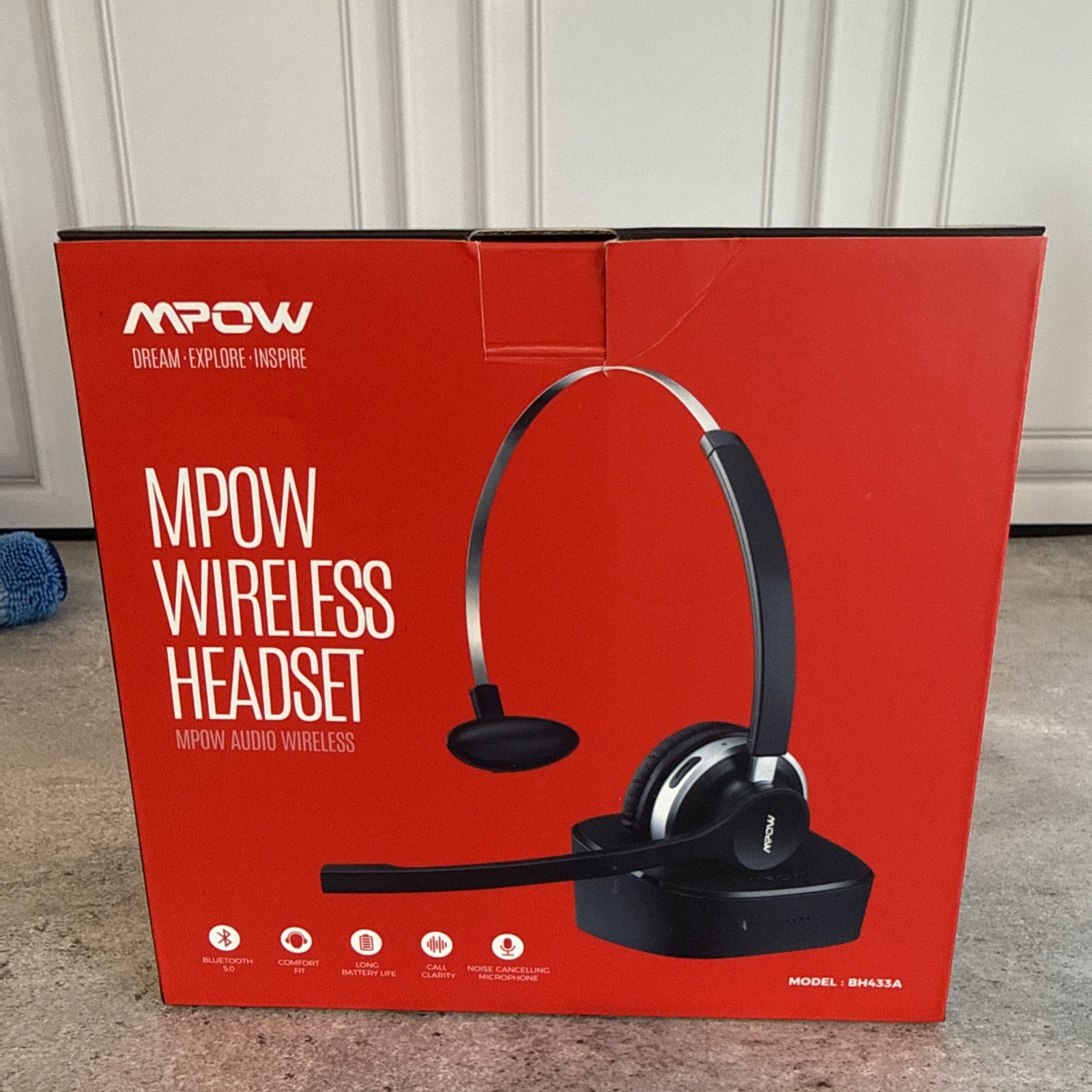 NEW OPEN BOX MPOW bh231a Bluetooth Wireless Headset