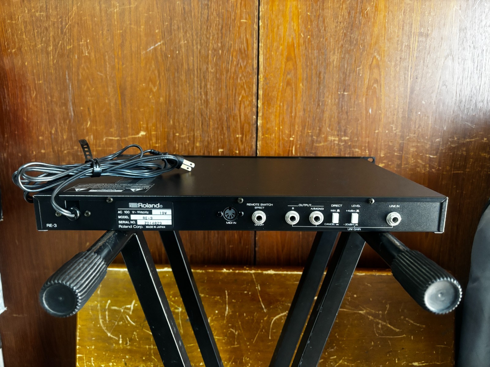 Roland SPACE ECHO DIGITAL ECHO RE-3 vintage rack