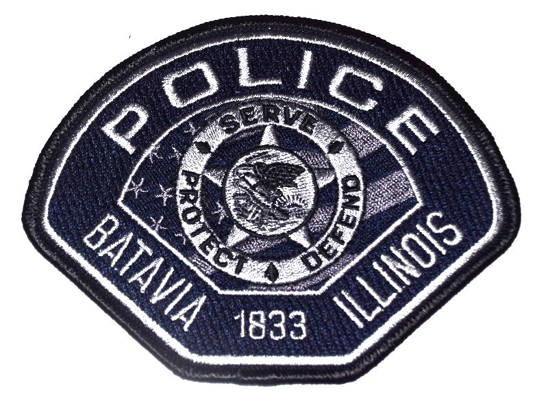 BATAVIA – SWAT - ILLINOIS IL Police Patch STATE SEAL SUBDUED M2