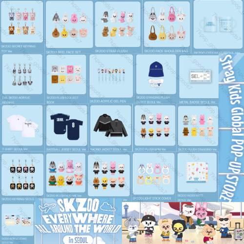 Stray Kids SKZOO Store SEOUL Pop-up April 2026 Official Hyunjin[Shipping Extra]