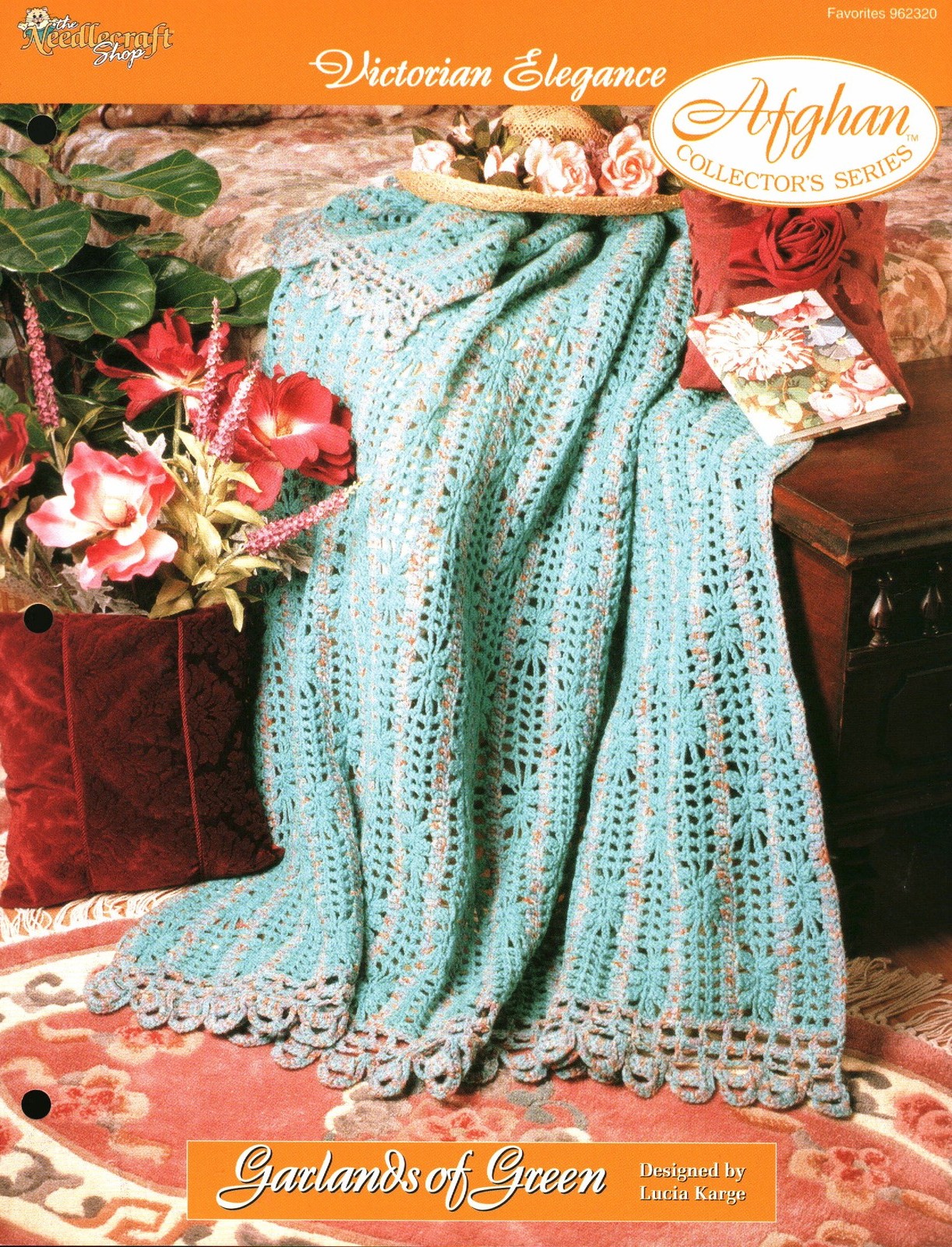 Garlands of Green - Victorian Elegance | Needlecraft Shop Afghan Series 962320