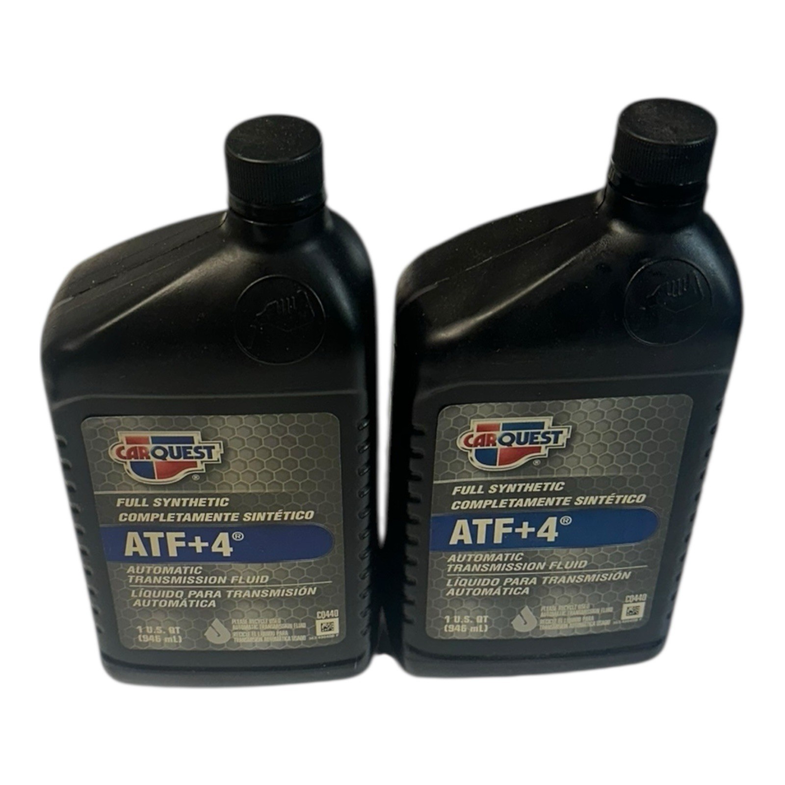 Carquest Full Synthetic ATF+4 Automatic Transmission Fluid CQ440 2-Pack NEW