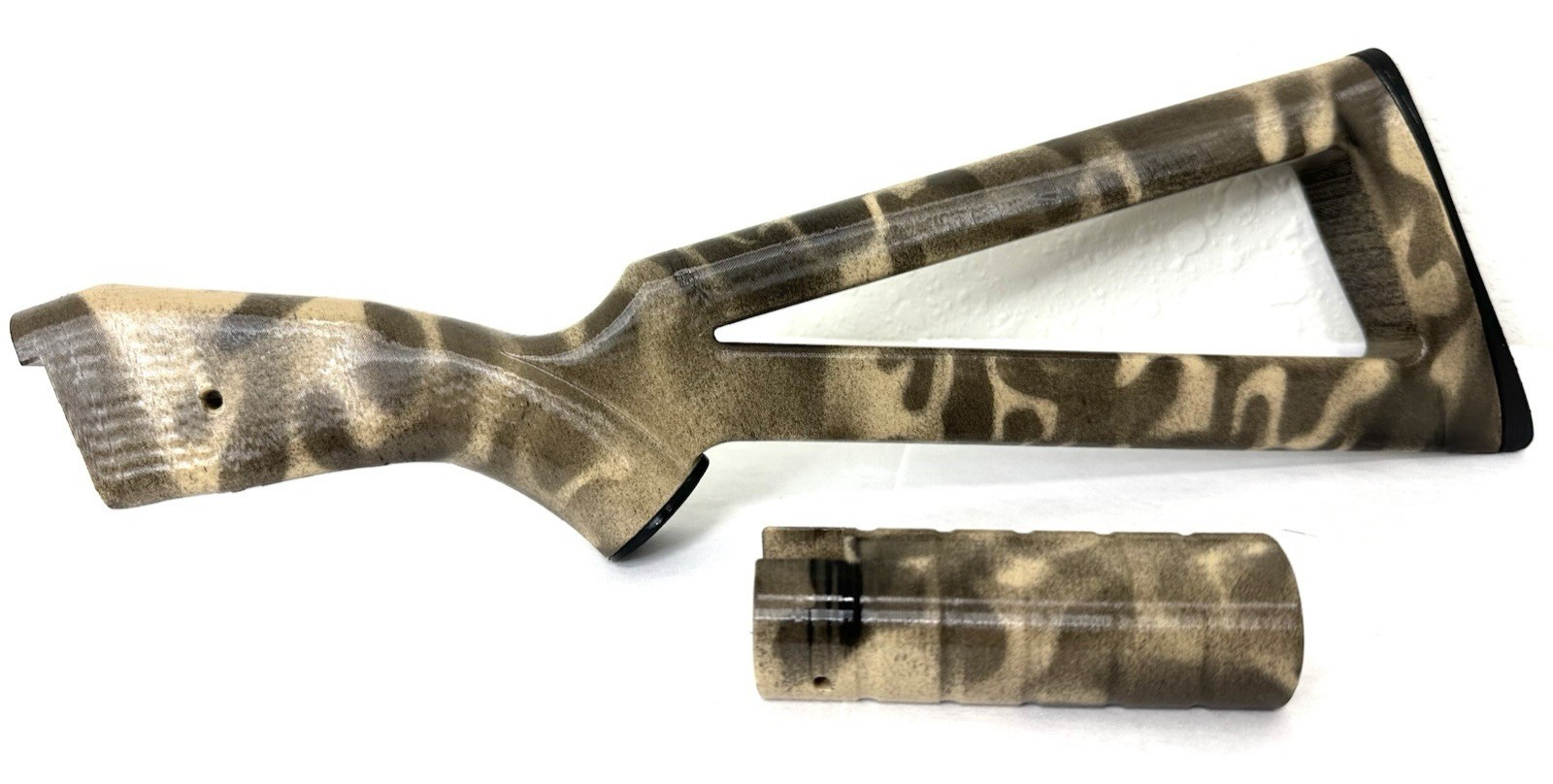 New Daisy Model 25 Open Rear Stock/Forearm Set   - Camo - Adult Length - Gen 1