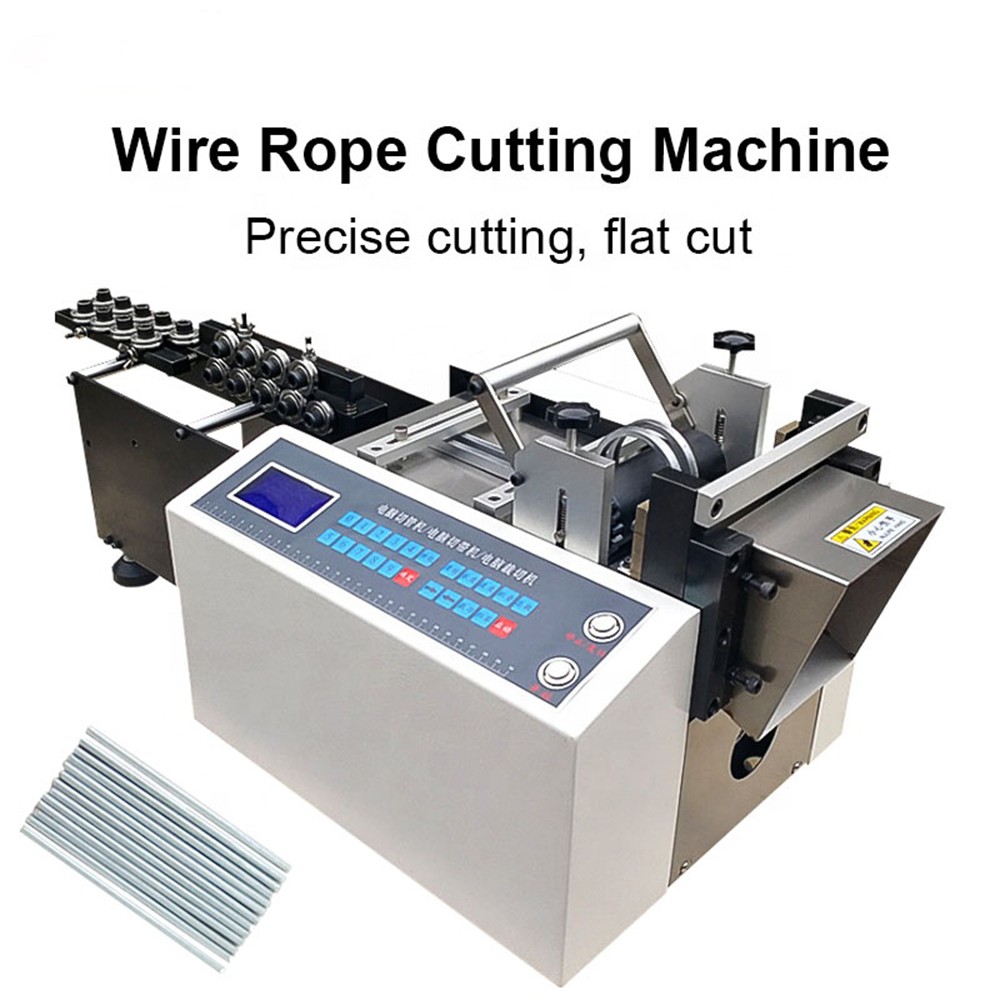 Fully Automatic Wire Rope Cutting Machine and Metal Cutting Machine Equipment .