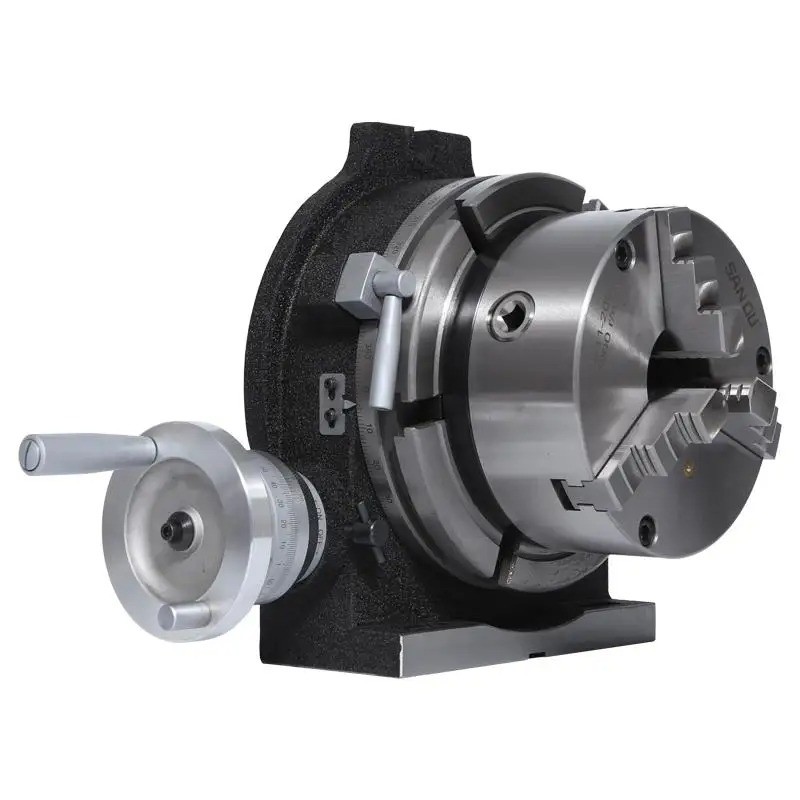 HV-4/HV-6 Vertical and Horizontal Turntable Equipped with 80mm/125mm Chuck