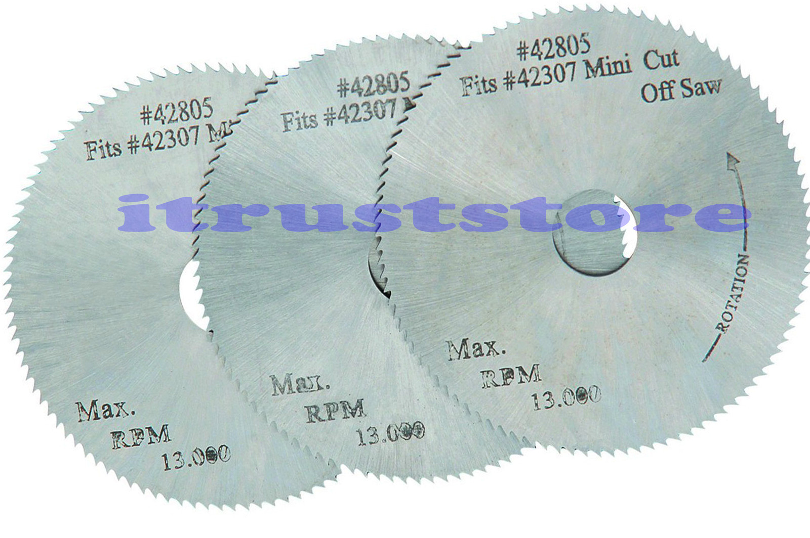 3 PC 2" INCH CIRCULAR PRECISION SAW BLADES FOR MINI CHOP CUT-OFF SAW METAL WOOD