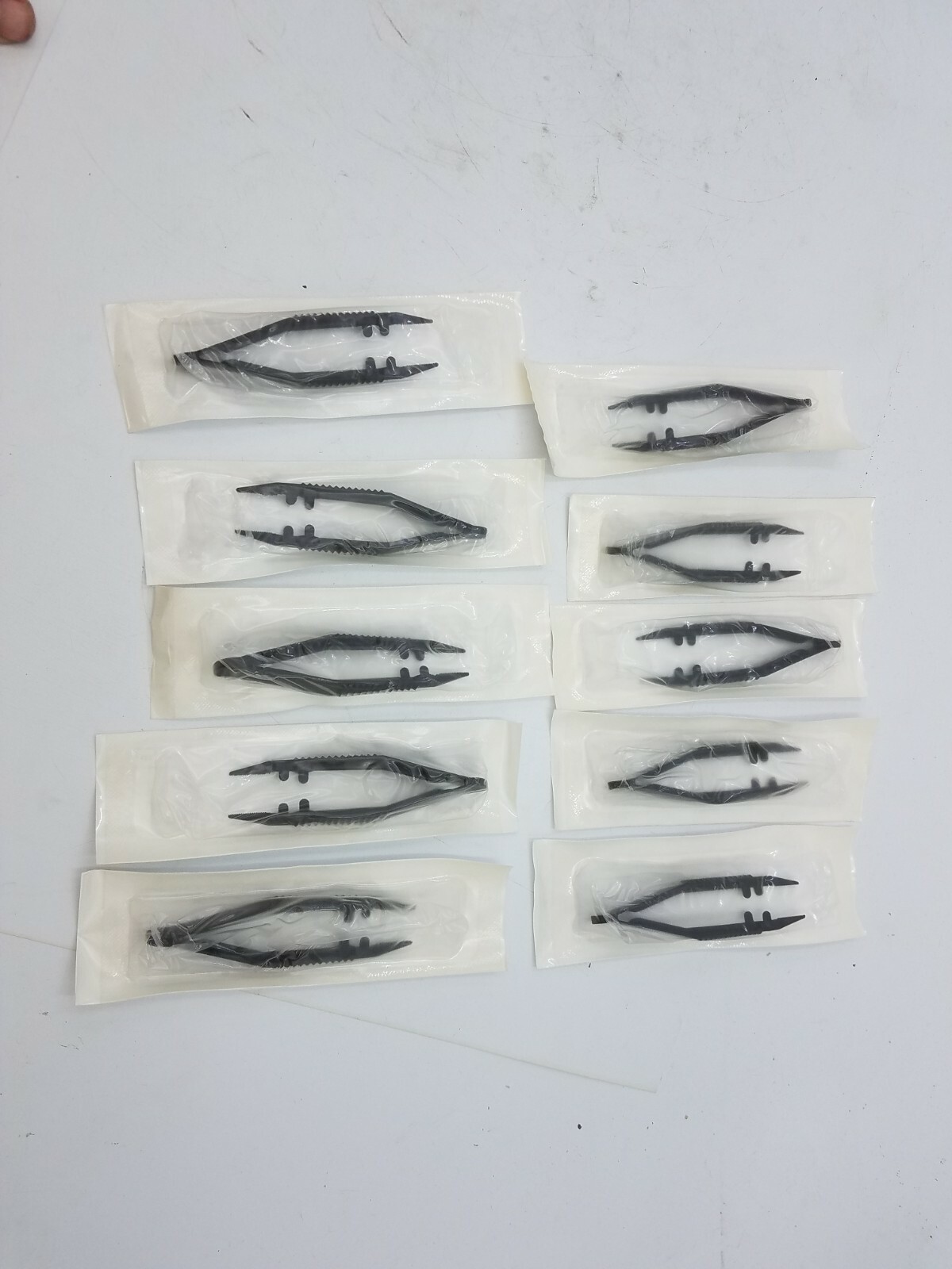 10Pc Posi-Grip 7190 Sterile Thumb Forcep Tweezers Medical Instrument EXP 10/20