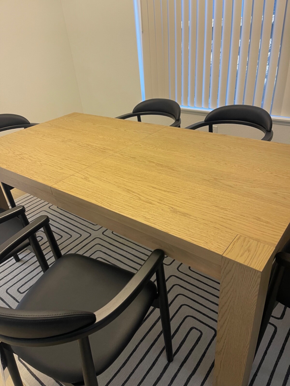 adler extention dining table