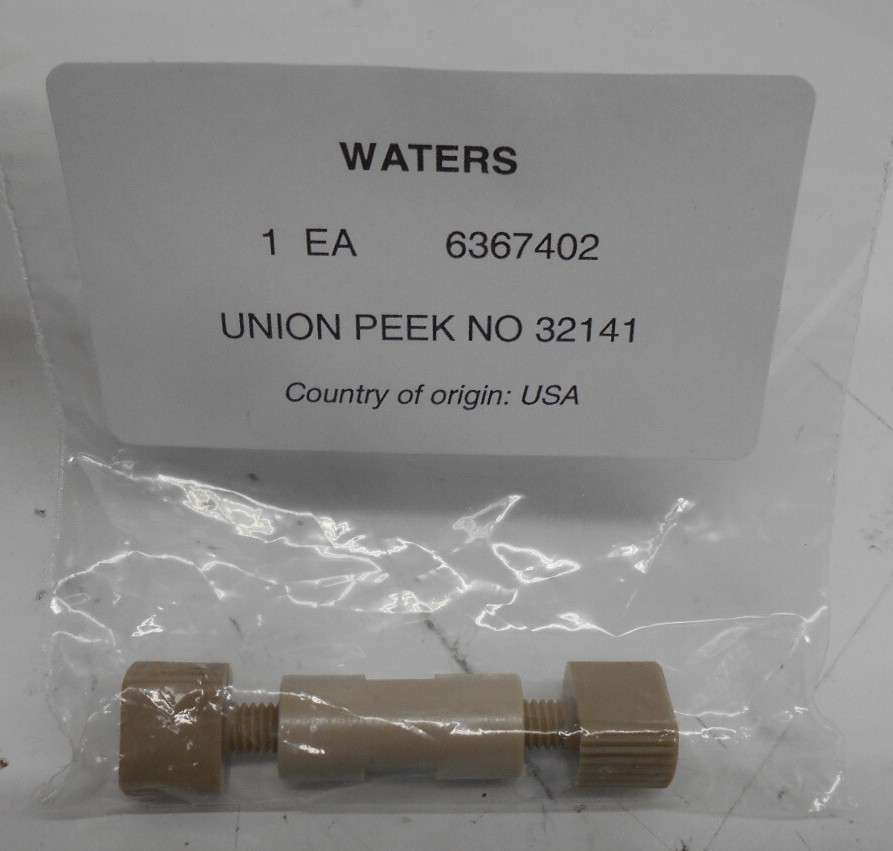 Waters Part No. 6367402 Union Peek NO 32141 Qty 1